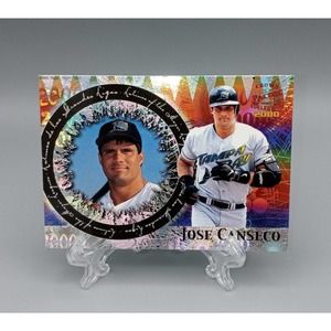 Jose Canseco 2000 Crown Pacific Collection and 3 More Canseco Baseball Cards